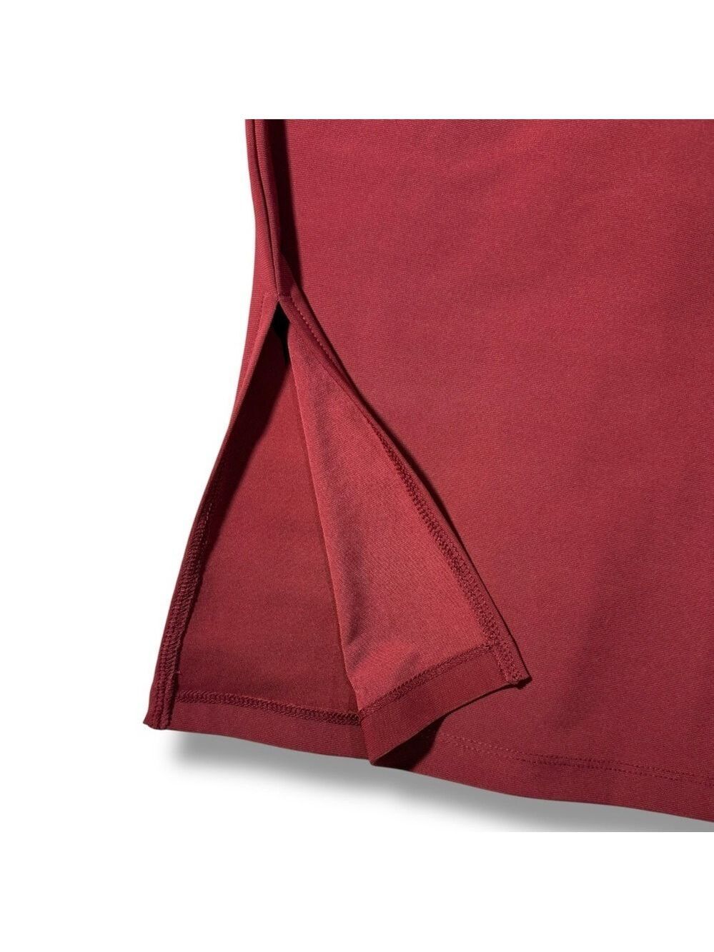 Charlotte Russe Women’s Pencil Skirt Burgundy Size Large - Picture 3 of 6